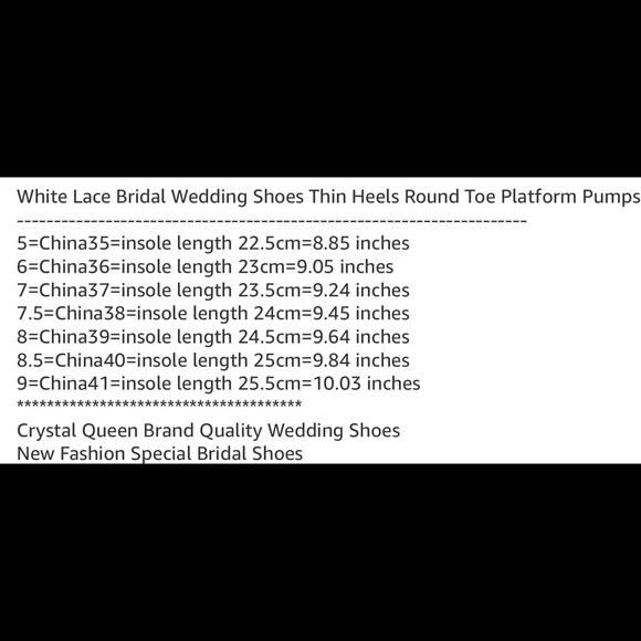 Crystal Queen White Lace Bridal Shoes - Picture 9 of 9